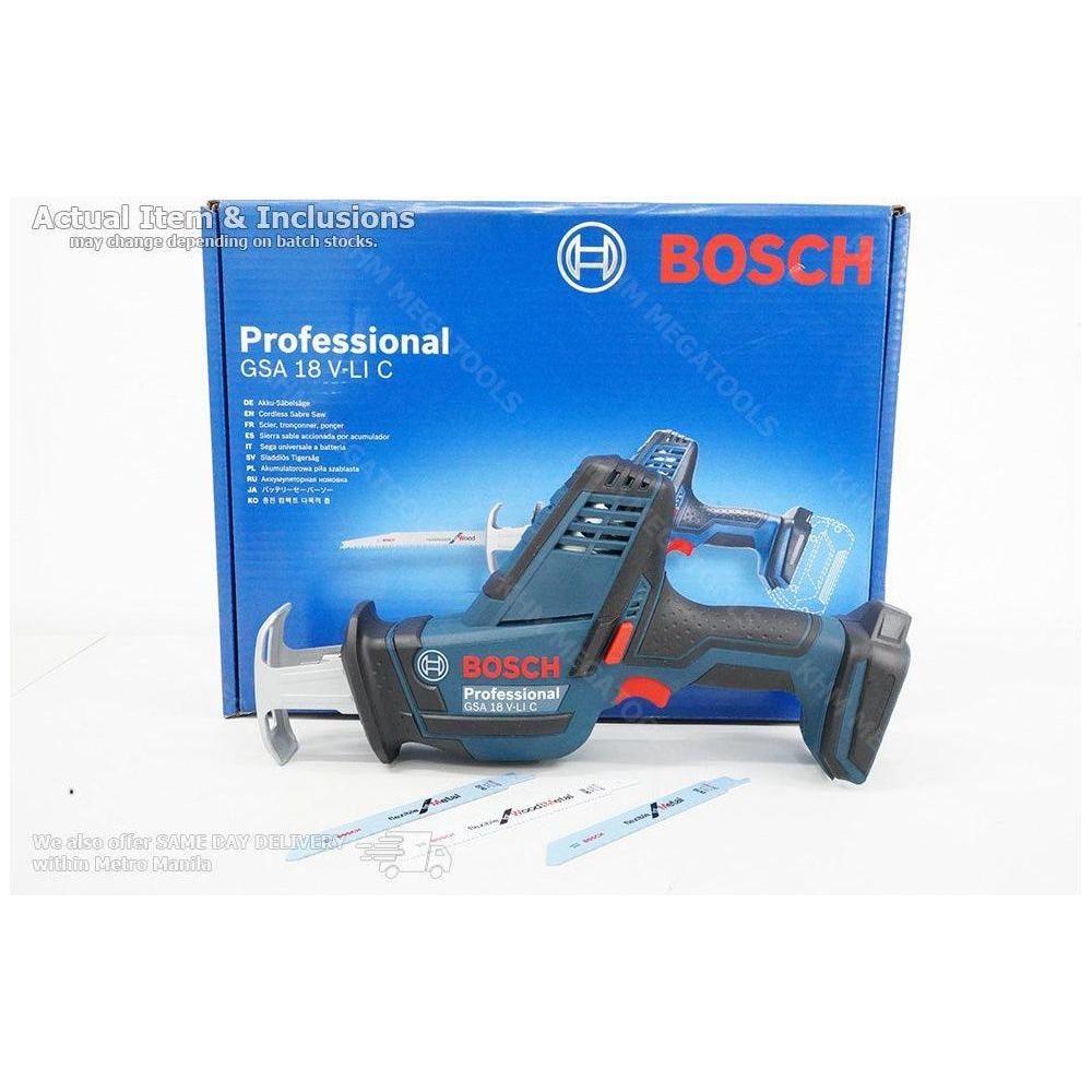 Bosch GSA 18 V-Li C Cordless Reciprocating Saw 18V (Bare) - KHM Megatools Corp. Bosch GSA 18 V-Li C Cordless Reciprocating Saw 18V (Bare) - KHM Megatools Corp.